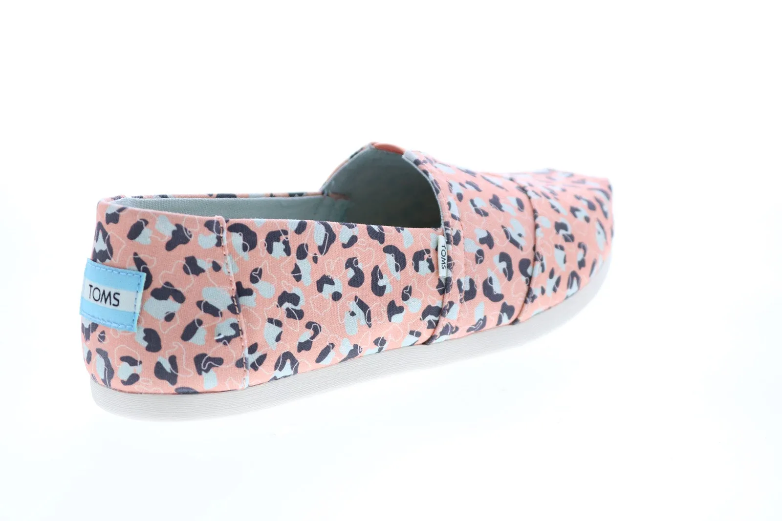 Toms Alpargata 10015652 Womens Orange Canvas Loafer Flats Shoes