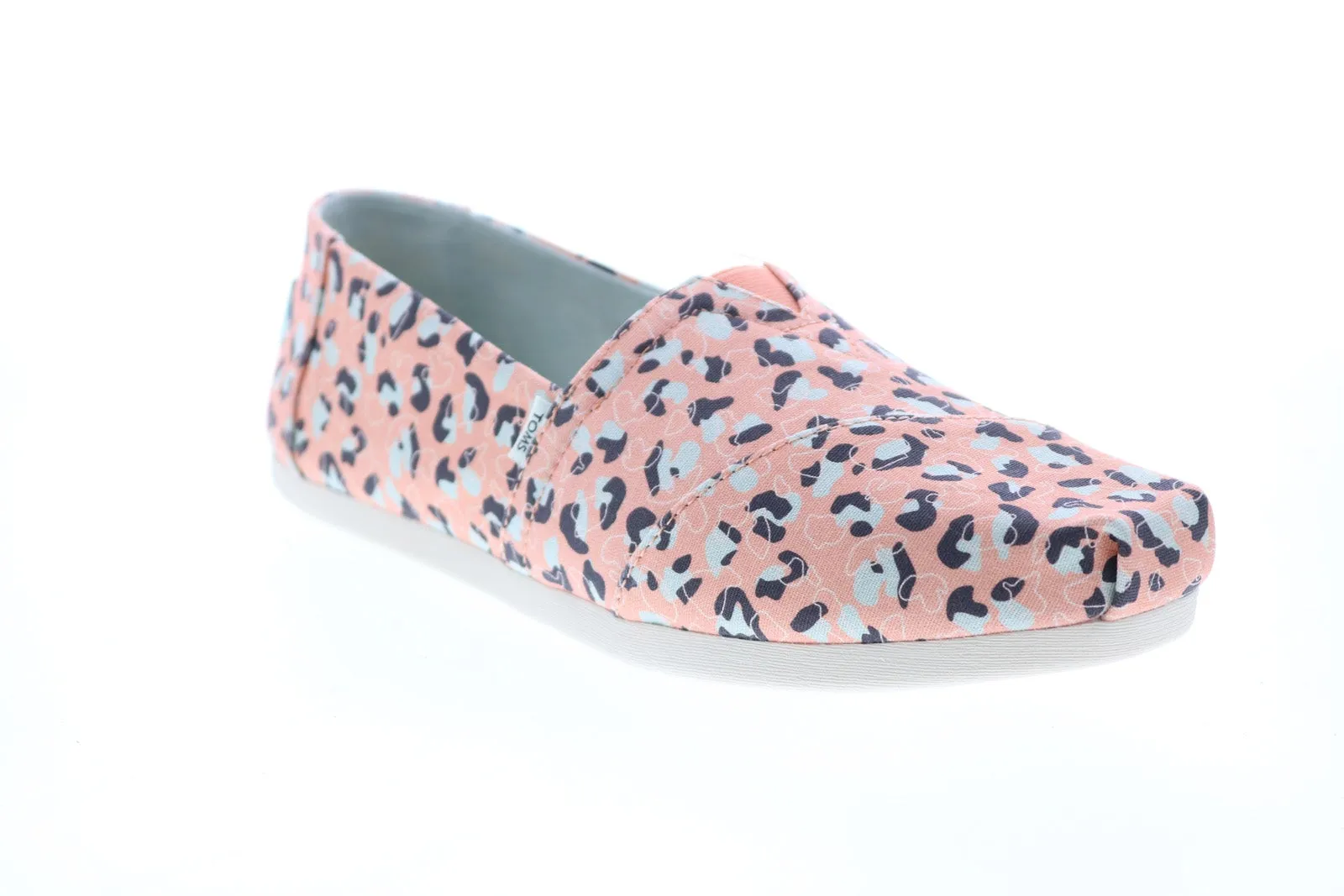 Toms Alpargata 10015652 Womens Orange Canvas Loafer Flats Shoes