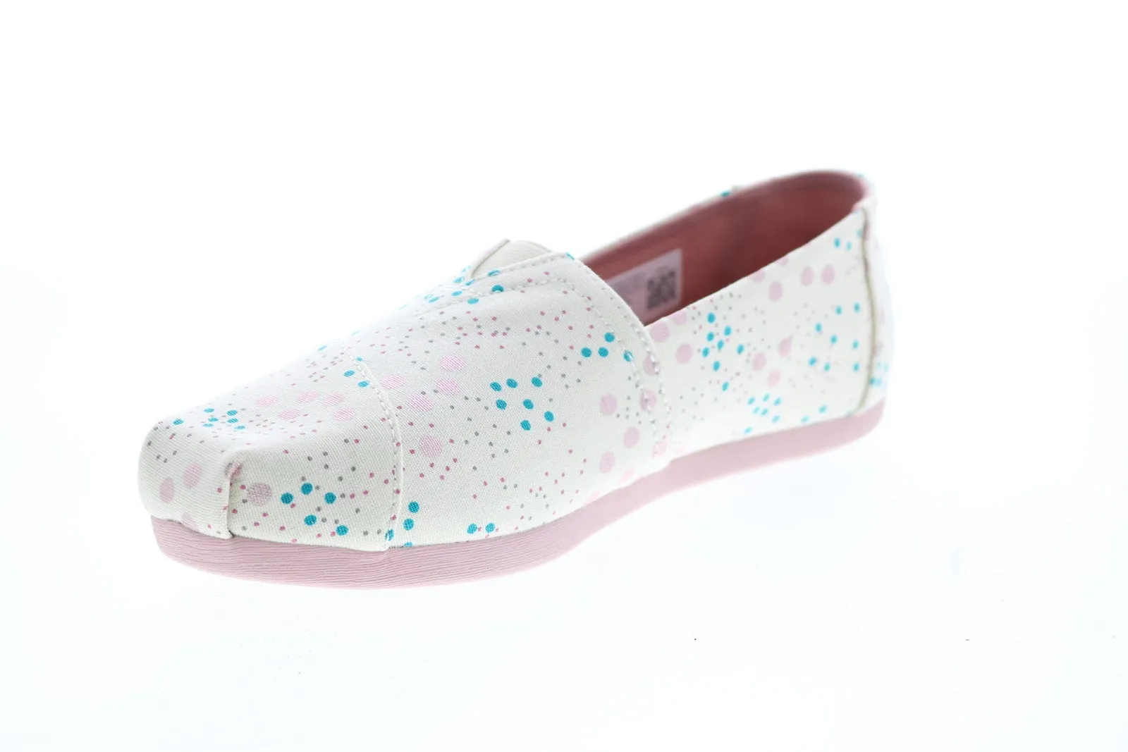 Toms Alpargata 10015672 Womens Beige Canvas Slip On Loafer Flats Shoes