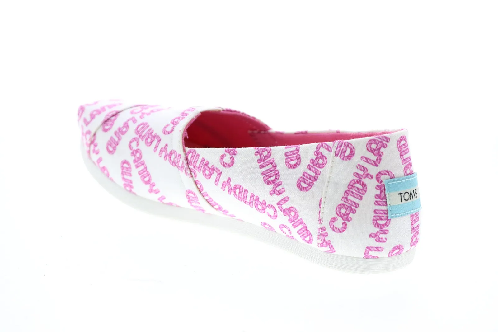 Toms Alpargata 10015735 Womens White Canvas Loafer Flats Shoes