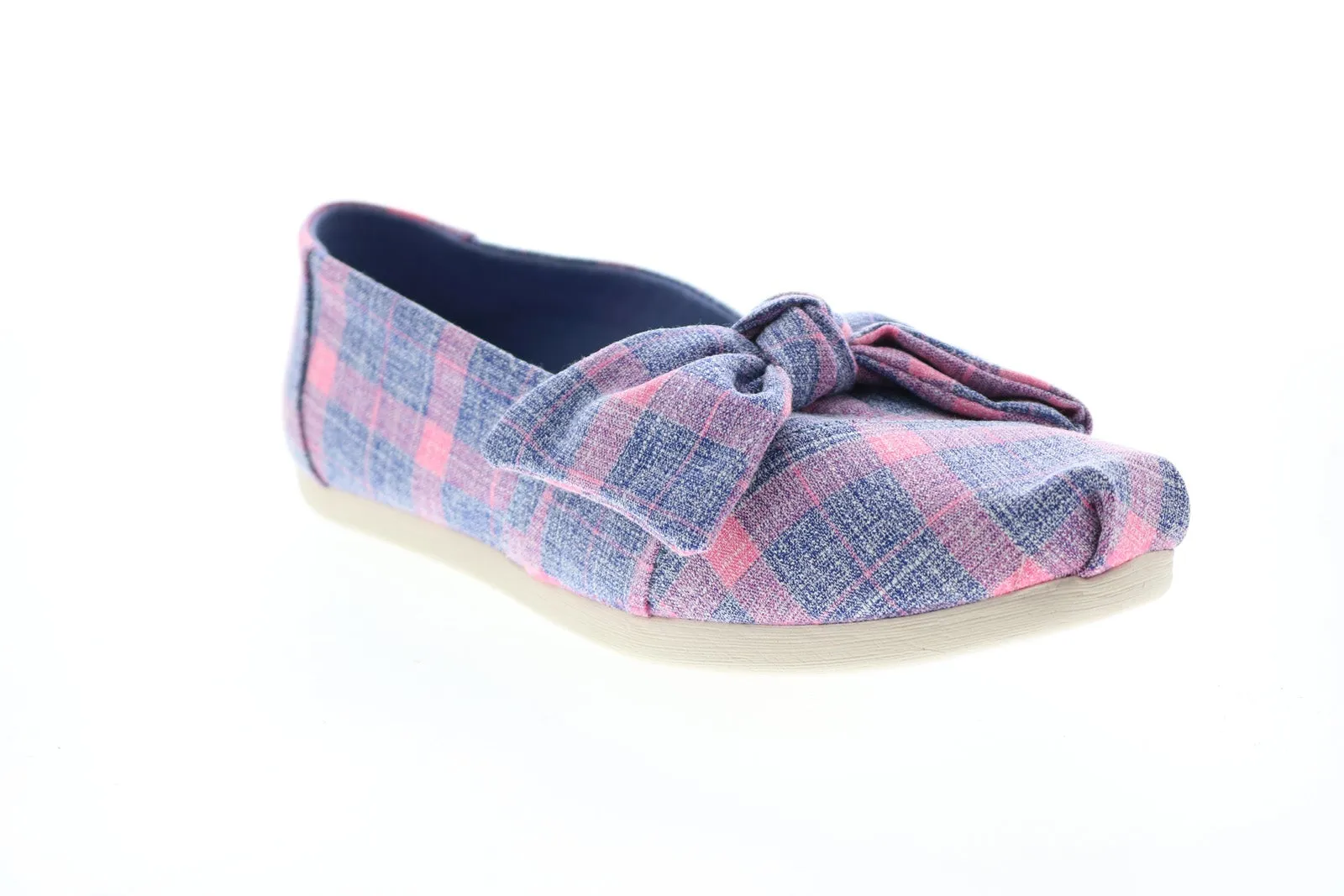 Toms Alpargata 10016220 Womens Pink Canvas Loafer Flats Shoes