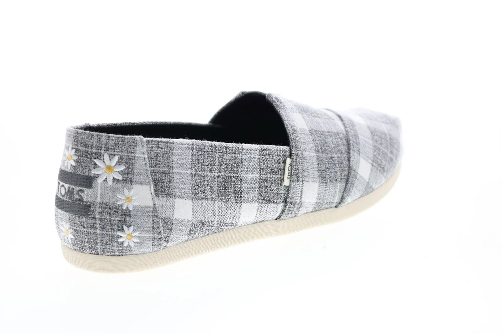 Toms Alpargata 10016231 Womens Black Canvas Loafer Flats Shoes