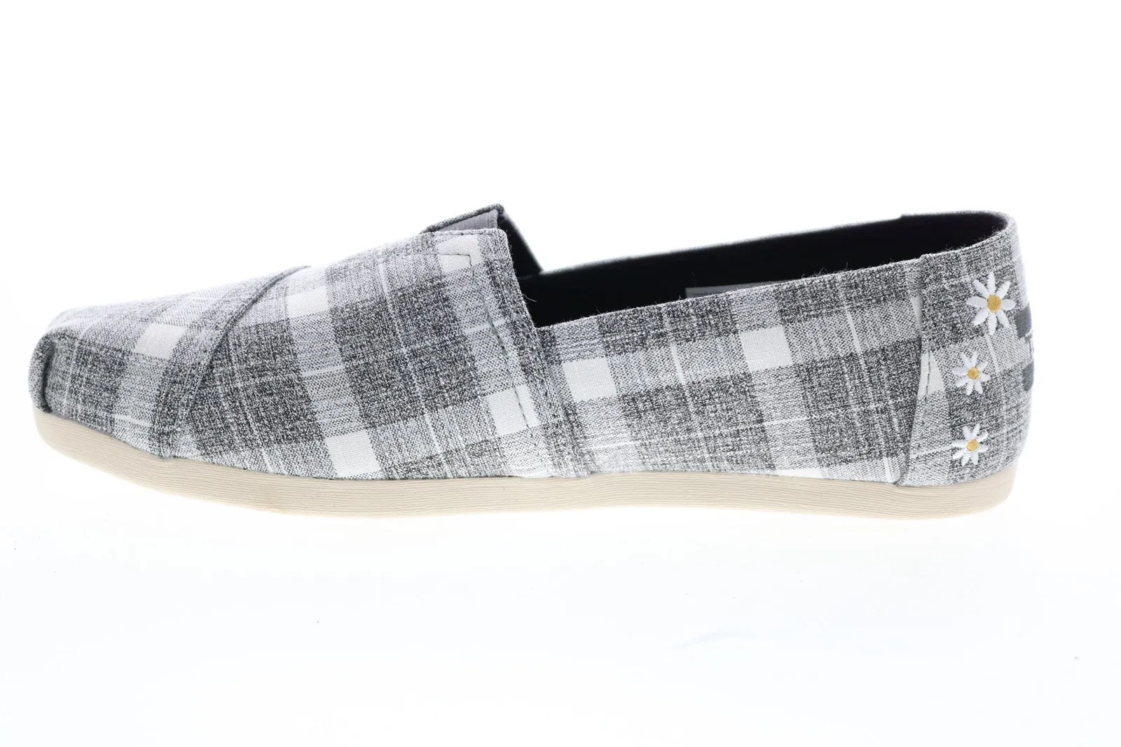 Toms Alpargata 10016231 Womens Black Canvas Loafer Flats Shoes