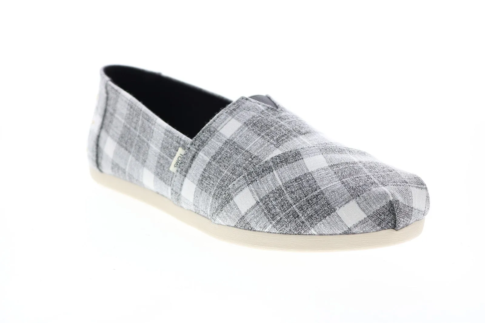 Toms Alpargata 10016231 Womens Black Canvas Loafer Flats Shoes