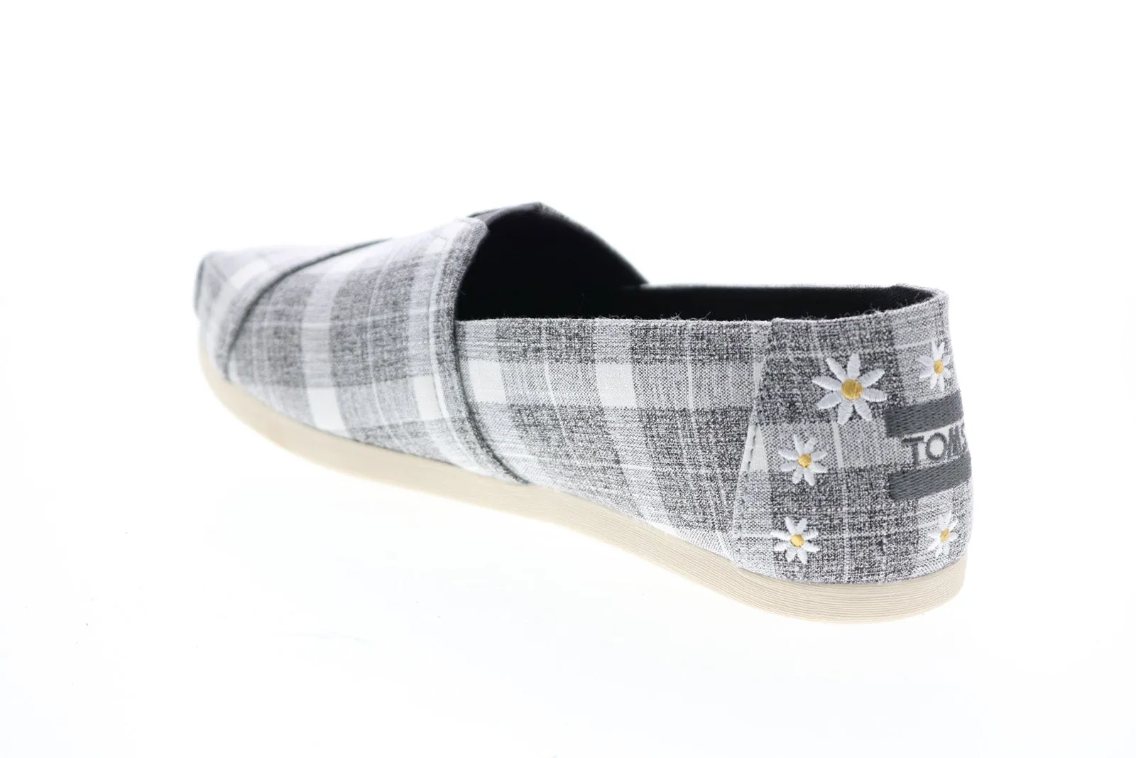 Toms Alpargata 10016231 Womens Black Canvas Loafer Flats Shoes