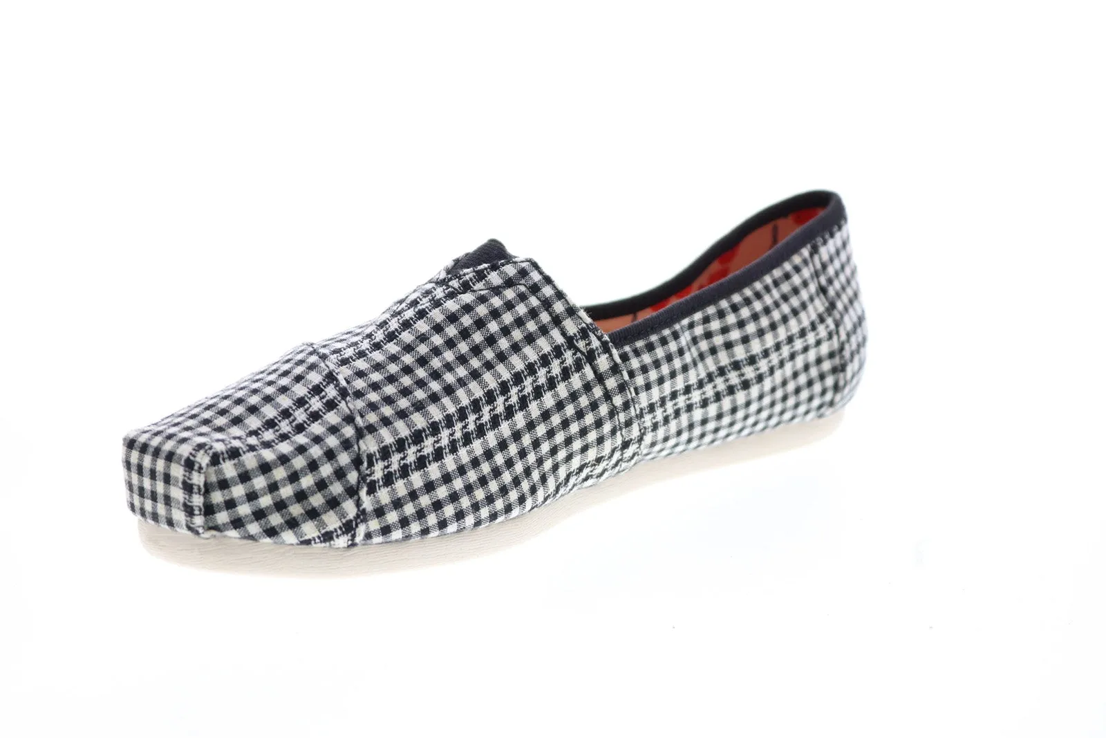 Toms Classic 10013483 Womens Black Canvas Loafer Flats Shoes