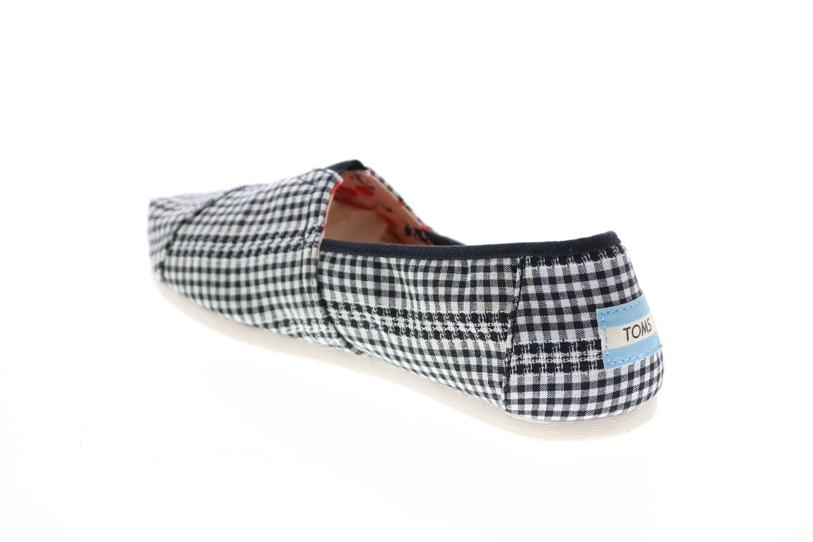 Toms Classic 10013483 Womens Black Canvas Loafer Flats Shoes