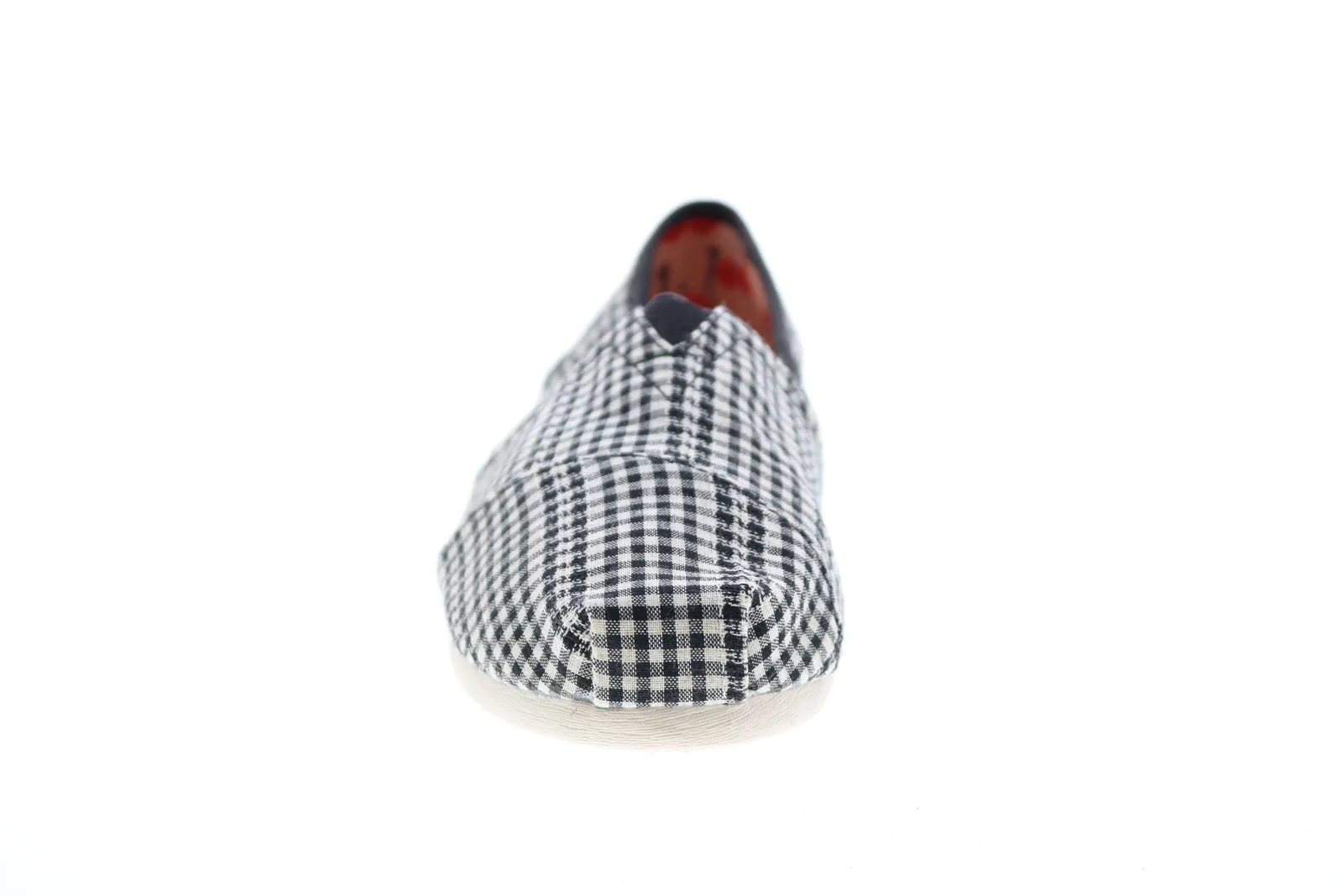 Toms Classic 10013483 Womens Black Canvas Loafer Flats Shoes