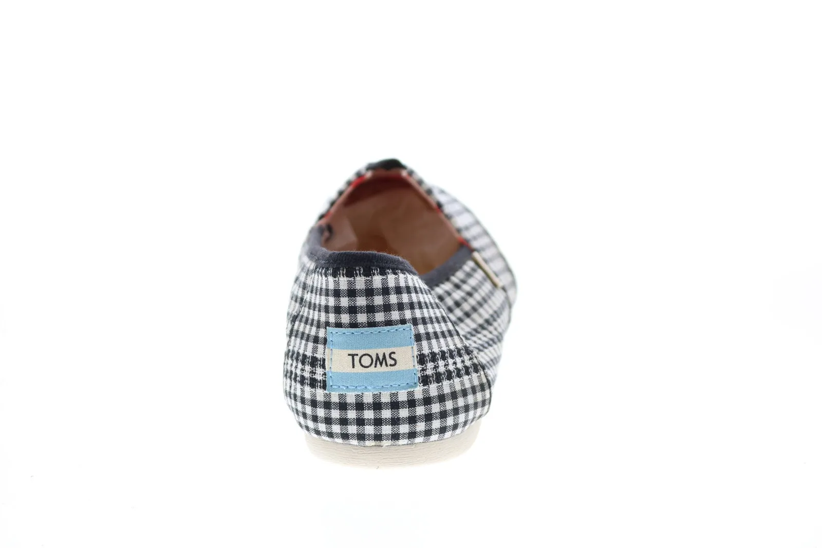 Toms Classic 10013483 Womens Black Canvas Loafer Flats Shoes