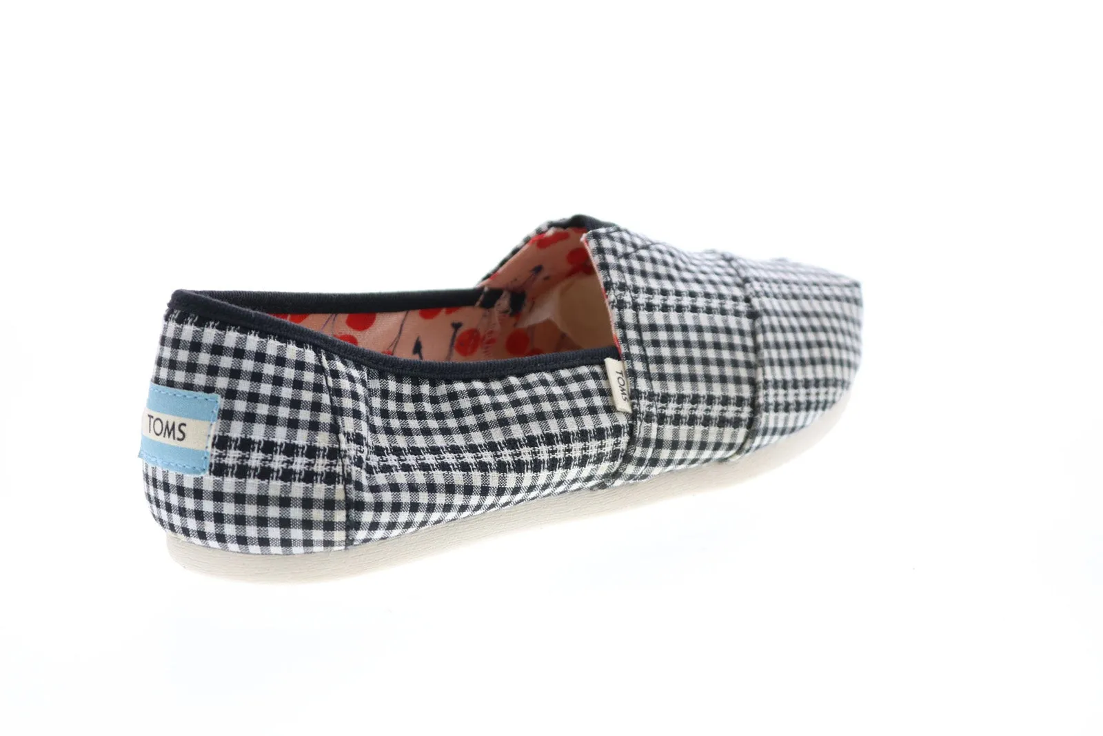 Toms Classic 10013483 Womens Black Canvas Loafer Flats Shoes