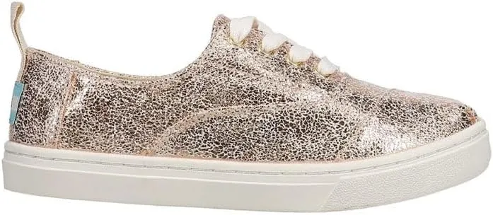 TOMS Kids Boys Cordones Lace Up Sneakers Shoes Casual - Grey