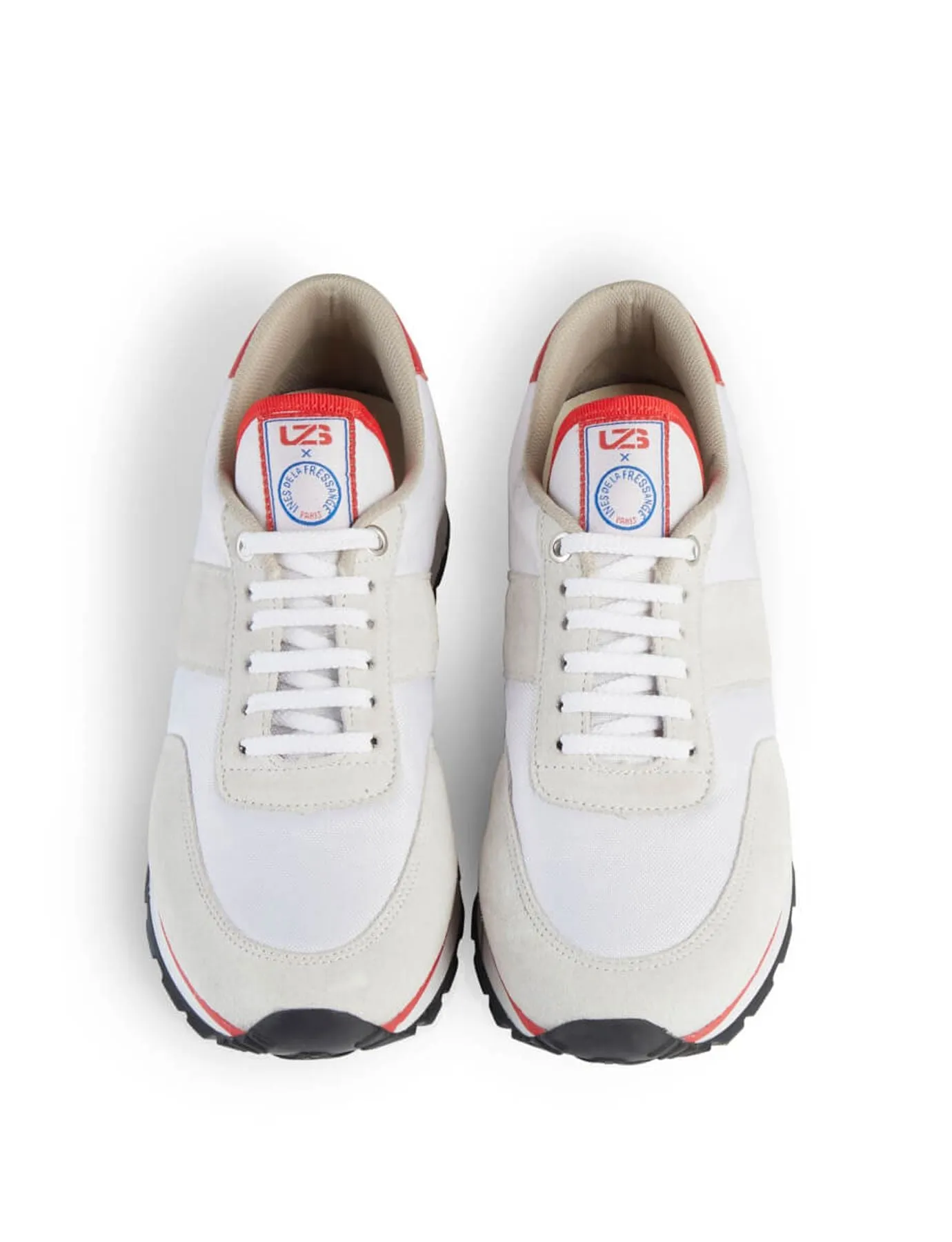 UZS x Ines Unisex ecru sneakers