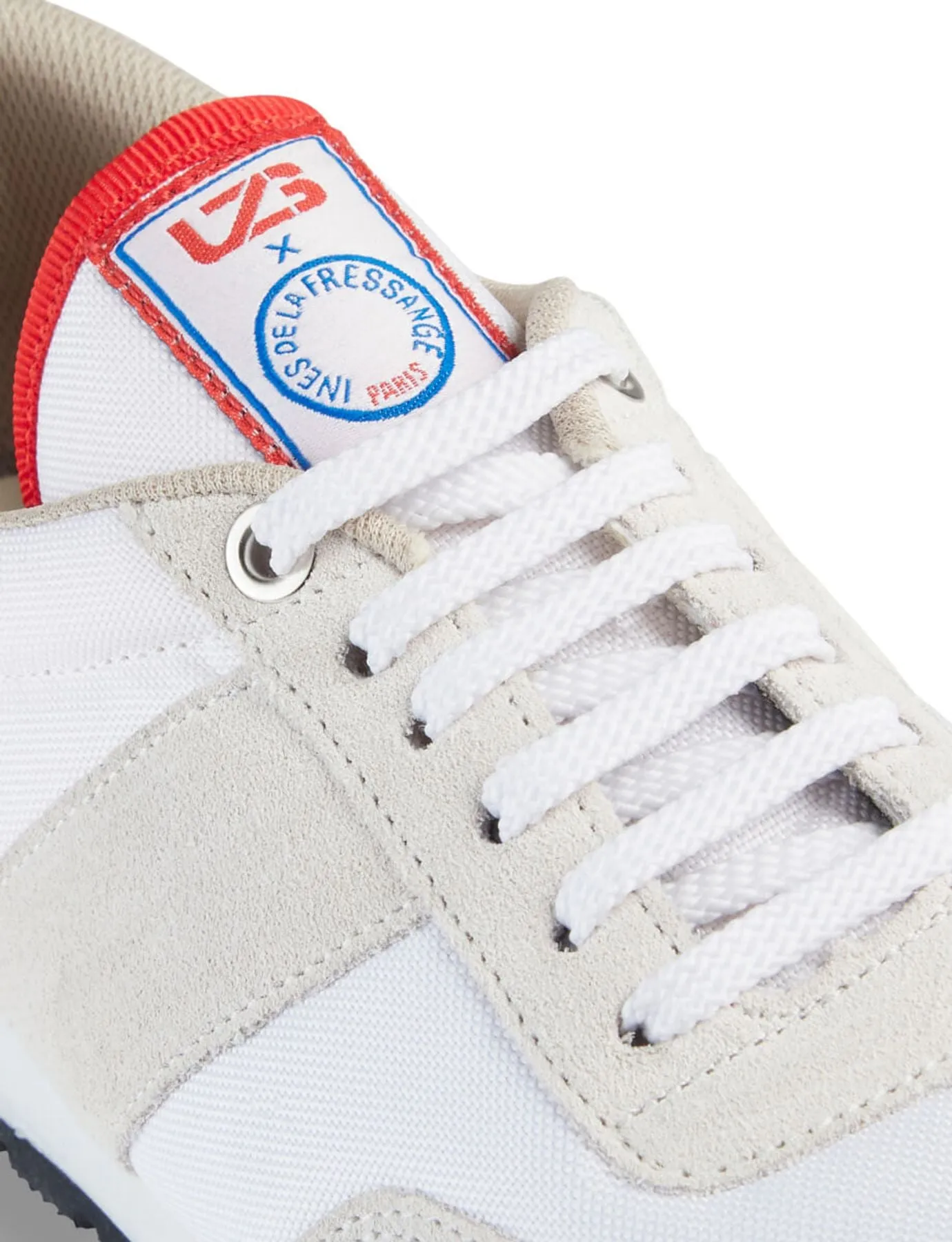 UZS x Ines Unisex ecru sneakers