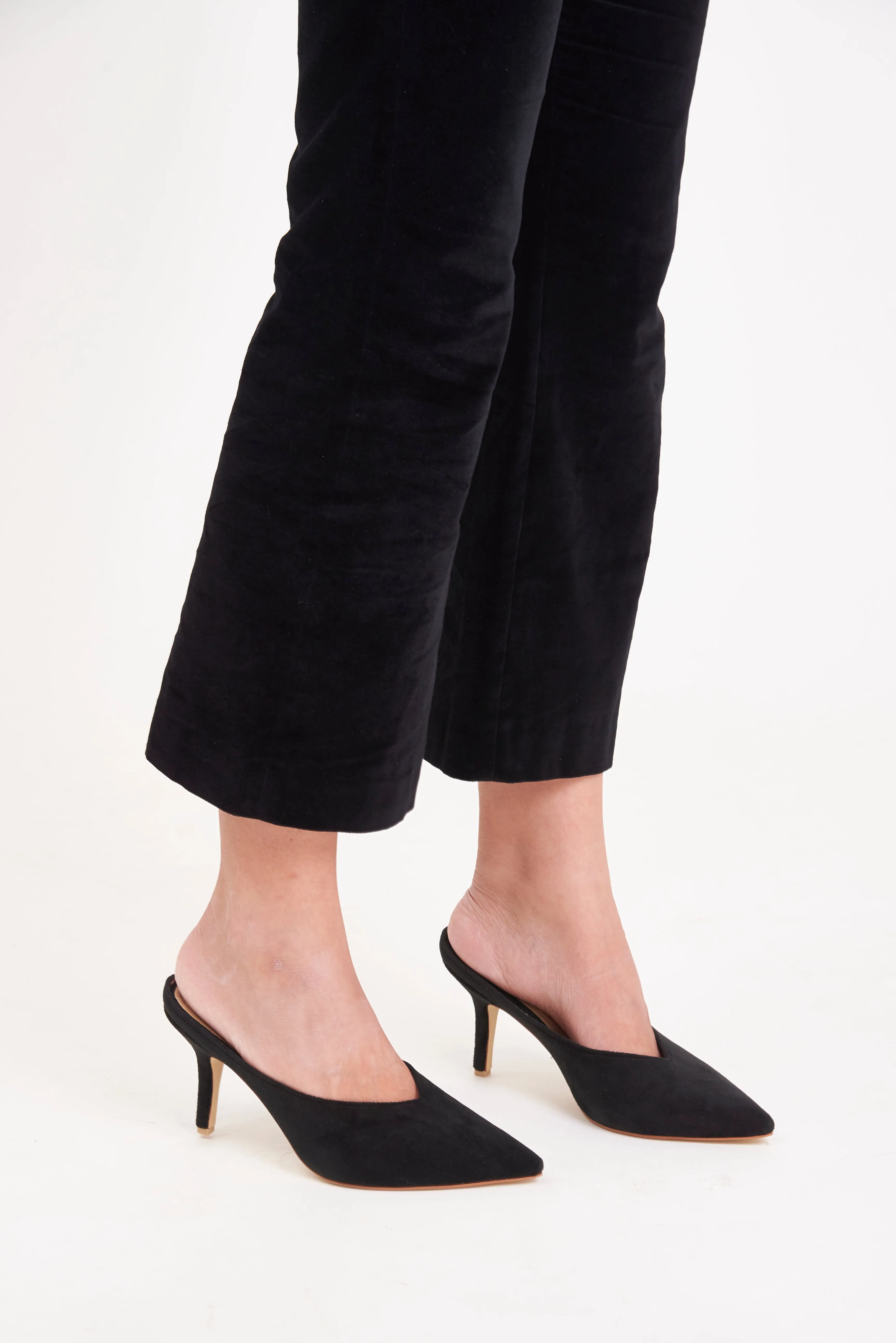 Vivian Pointy Heels- Black