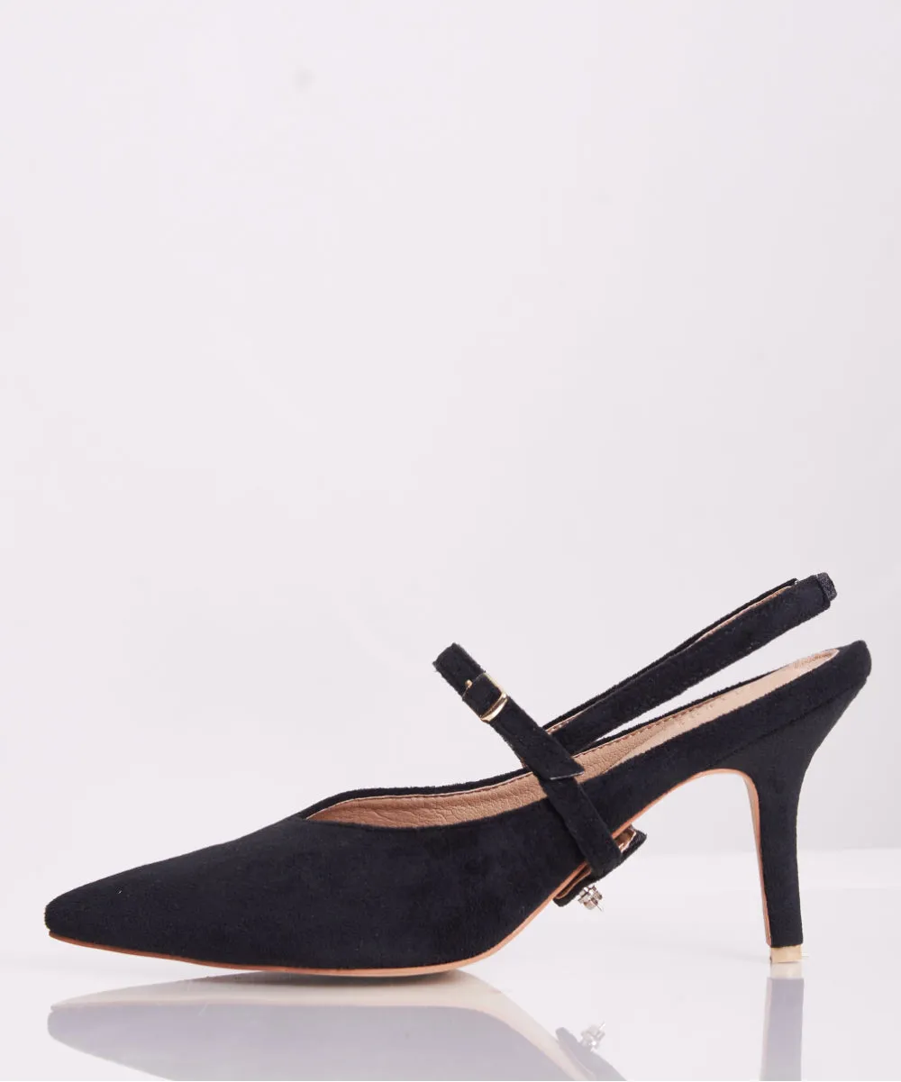 Vivian Pointy Heels- Black