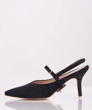 Vivian Pointy Heels- Black