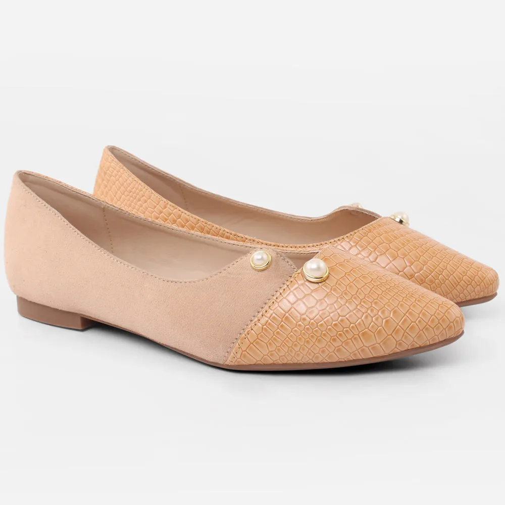 Women "ALIS" Pointed-Toe Ballet Flat
