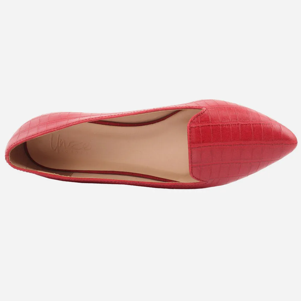 WOMEN "HALLE" POINTED TOE SLIP ON SHOES