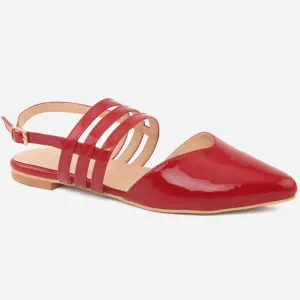 Women "XIMENA" Flat with Buckle Sandals