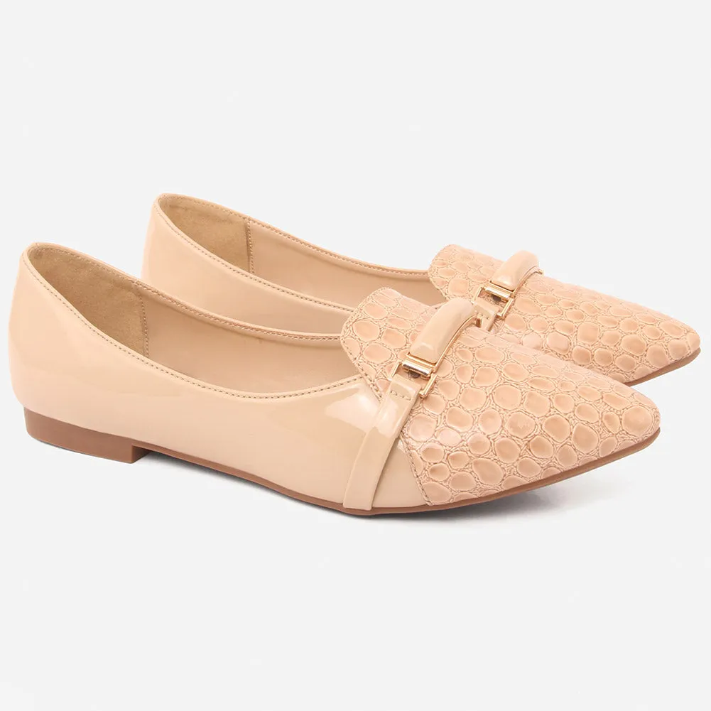 Women "XIMENA" Pointed Toe Ballet Flat