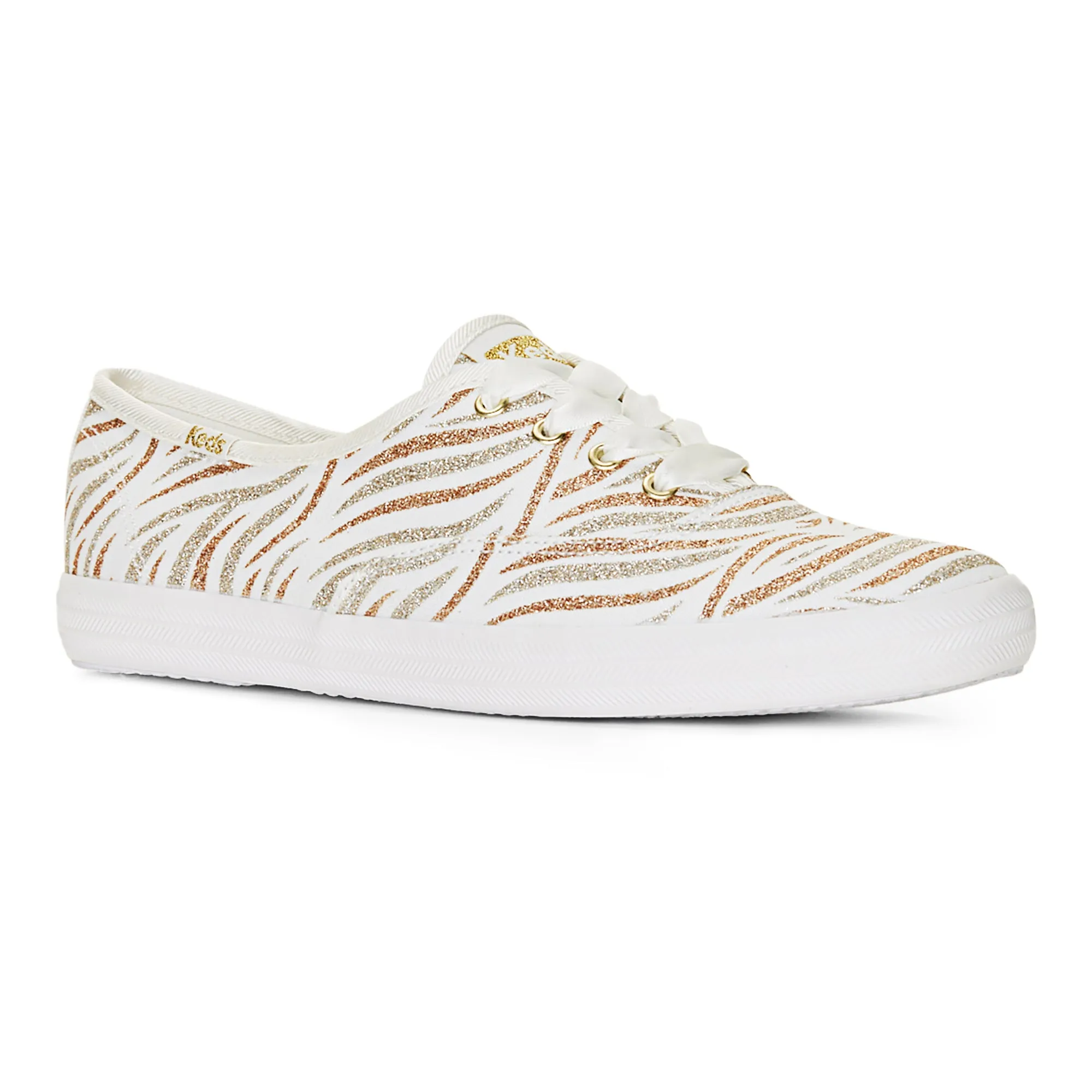 Women's Champion Glitter Wave Print Gold