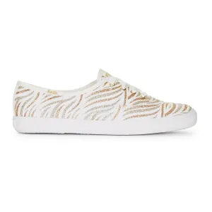 Women's Champion Glitter Wave Print Gold