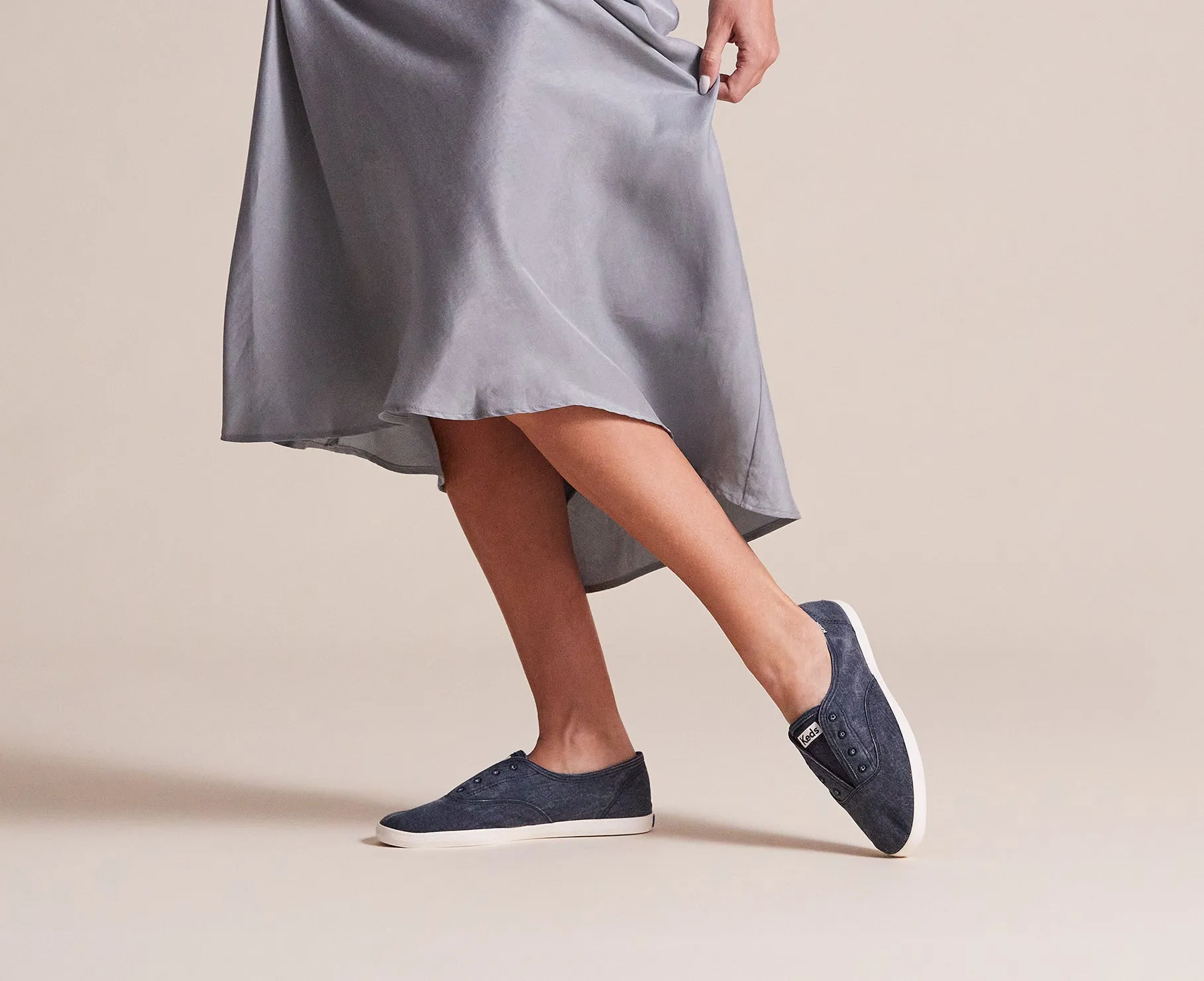 Women's Chillax Washable Canvas Twill Navy