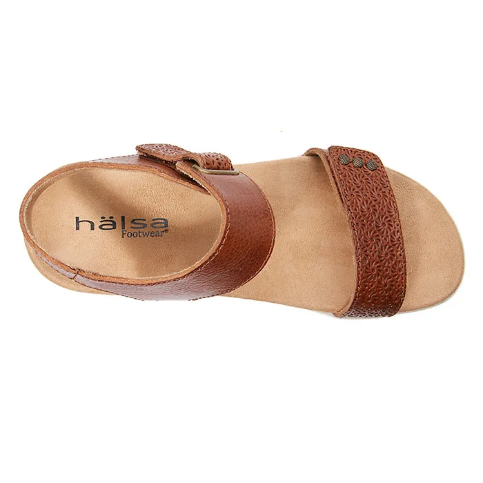 Womens Halsa Dominica in Cognac