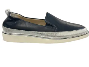 WOMEN'S VANELI QUIN | NAVY / SILVER NAPPA