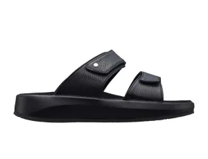 Womens Vienna II Black Adjustable Senso Sandals
