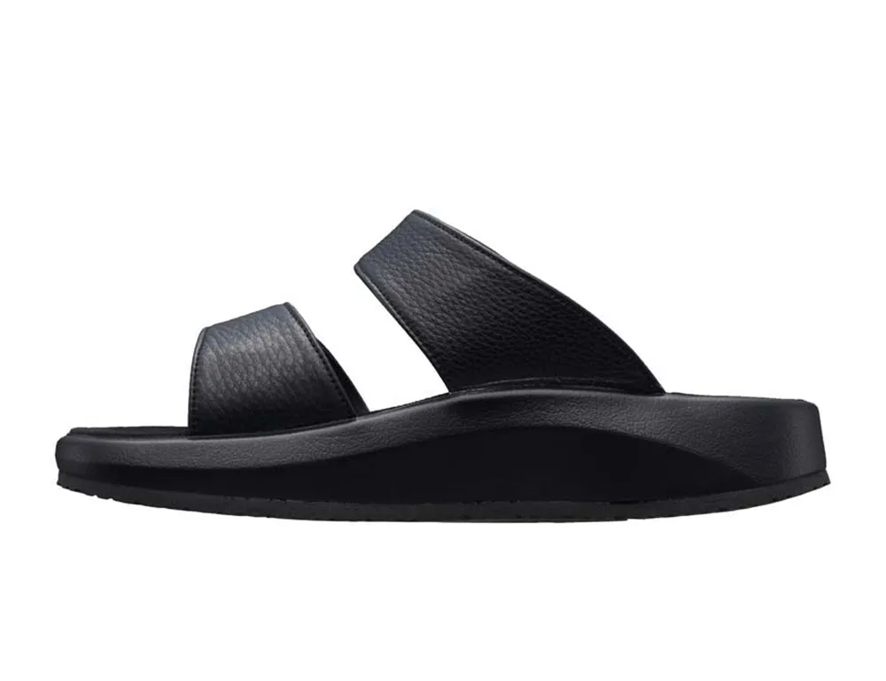 Womens Vienna II Black Adjustable Senso Sandals