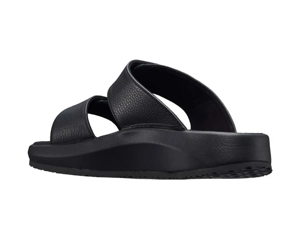 Womens Vienna II Black Adjustable Senso Sandals