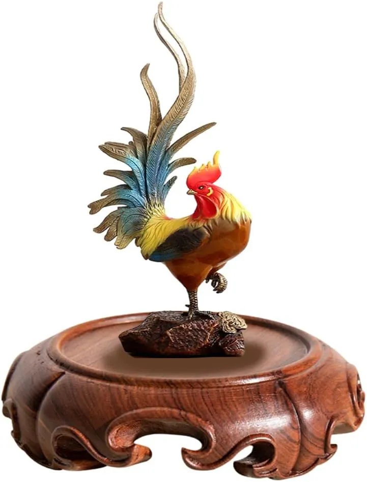 Wooden Home Furniture Mahogany Pedestal Stand Handmade Oriental Carving Decor Vase Porcelain Round Display Base