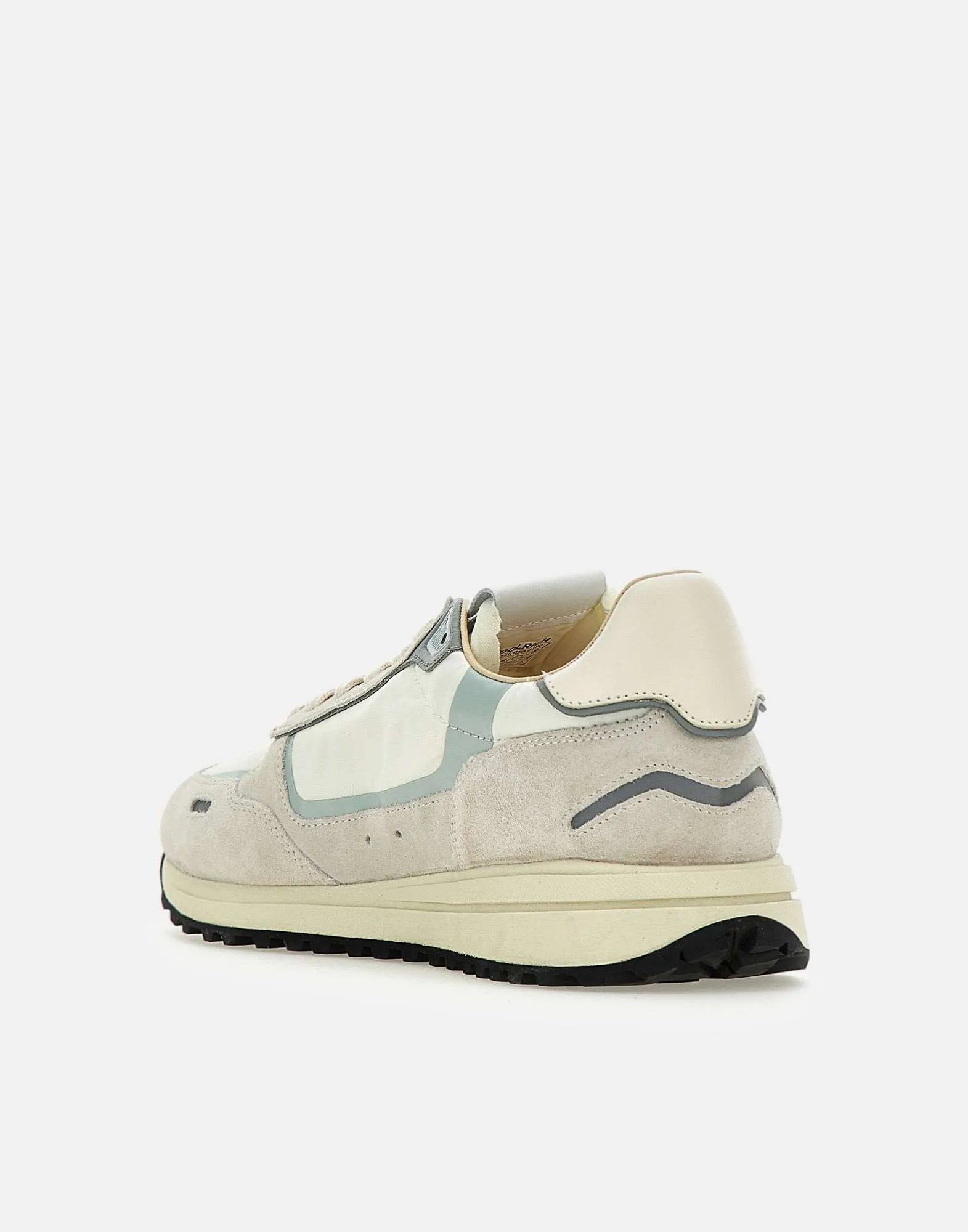 Woolrich White Suede Leather Sneakers