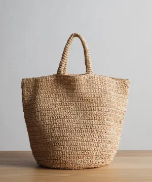 Woven Raffia Tote